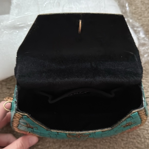 Ramla Jewel Bag Mosaic Tiles Handmade in Morocco - Picture 9 of 10